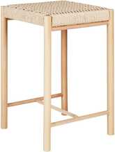 Baaritool House Nordic Abano, 42 x 42 x 66,5 cm, pruun/naturaalne