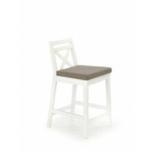 Baaripukk Halmar BORYS LOW V-PL-N-BORYS_LOW-BIALY-INARI23, 41 x 48 x 83 cm, valge