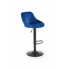 Baaritool Halmar H101, 45 x 47 x 84-106 cm, tumesinine