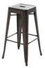 Baaritool OTE Fenix, 43,5 x 43,5 x 76,5 cm, tumehall