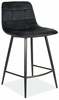 Baaritool Signal Meble Mila H-2, 40 x 43 x 87 cm, must