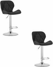 Baaritool West Hocker, 46 x 48,5 x 90 cm, must, 2 tk