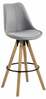 Baaritool Actona Dima, 55 x 48,5 x 11,5 cm, hall/helepruun