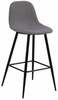 Baaritool Actona Wilma, 44 x 48 x 91 cm, must/helehall