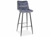 Baaritool Signal Meble H-1 Velvet, 45 x 37 x 109 cm, must/hall