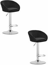 Baaritool Leobert East 39892-SITA/EAST-SIT108, 53 x 46 x 81 cm, must, 2 tk