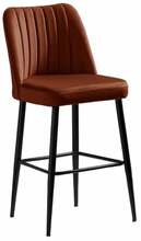Baaritoolide komplekt Kalune Design Vento 107BCK1112, 45 x 49 x 99 cm, must/vask, 4 tk