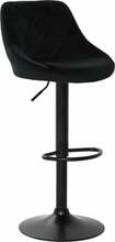 Baaritool OTE Omega, 45 x 48 x 94-114 cm, must