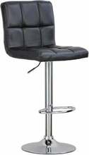 Baaritool OTE Kappa OTE-STOLEK-KAPPA-CZAR, 36.5 - 38.5 x 42 x 93.5 - 116 cm, must