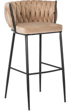 Baaritool Mebel Elite Flores, beež samet