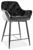 Baaritool Signal Meble Cherry H-2, 56 x 56 x 87 cm, matt must