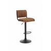 Baaritool Halmar H88, 39 x 46 x 89 cm, pruun/must