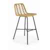 Baaritool Halmar H97, 43 x 46 x 100 cm, helepruun