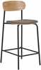 Baaritool HouseNordic Estepona HN1269, pruun iste, mustad jalad