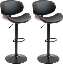 Barstoolide komplekt Homcom, 53 x 52 x 92-112 cm, kunstnahk, 2 tk
