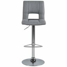 Baaritool Actona Sylvia, 52 x 41,5 x 115 cm, kroom/helehall