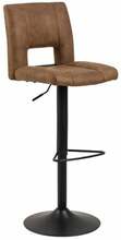 Baaritool Actona Sylvia, 52 x 41,5 x 115 cm, must/helepruun