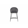 Baaritool Venture Design, 57 x 58,5 x 97 cm, tumehall, samet