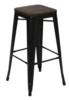 Baaritool OTE Fenix FX-DW-30-CZ, matt, must/tumepruun, 43.5 x 43.5 x 76.5 cm