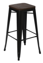 Baaritool OTE Fenix FX-DW-30-CZ, matt, must/tumepruun, 43.5 x 43.5 x 76.5 cm