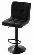Baaritool OTE Kappa, 42 x 37 x 95-116 cm, must