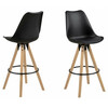 Baaritool Actona Dima, must/tamm, 2 tk