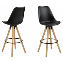Baaritool Actona Dima, must/tamm, 2 tk