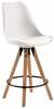 Baaritool Actona Dima, 55 x 48,5 x 11,5 cm, valge/tamm