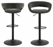 Baaritool Actona Grace Apia 458, 48,5 x 54,4 x 101 cm, must/hall