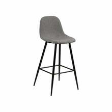 Baaritool Home4you Wilma Sawana, 46,6 x 51 x 90 cm, hall/must