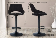 Baaripukkide komplekt Mville Milet kangas B, 2tk