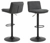 Baaritool Actona Flynn Basel 19, 53 x 44 x 107 cm, must/hall