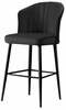 Baaritoolide komplekt Kalune Design Rubi 107BCK1124, 42 x 52 x 97 cm, must, 4 tk