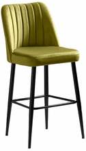 Baaritoolide komplekt Kalune Design Vento 107BCK1152, 45 x 49 x 99 cm, oliivroheline/must