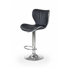 Baaritool Halmar H69, 55 x 48 x 91-111 cm, must