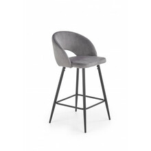 Baaripukk Halmar H96, 48 x 49 x 89 cm, hall/must