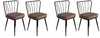 Toolide komplekt Kalune Design Yildiz 947 V4, pruun, 4 tk