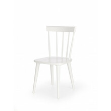 Söögitool Halmar Barkley, 45 x 50 x 89 cm, valge