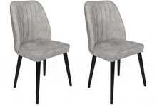 Toolide komplekt Kalune Design Alfa 438 V2, 49 x 50 x 90 cm, must/hall, 2 tk