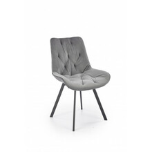 Söögitool Halmar K519, 63 x 54 x 86 cm, must/hall