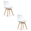 Toolide komplekt Leobert Mark, valge/pruun, 2 tk