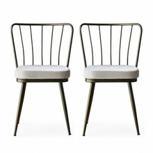 Söögitool Kalune Design Yyldyz 984, 42 x 43 x 82 cm, valge
