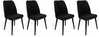 Toolide komplekt Kalune Design Tutku 311 V4, must, 4 tk