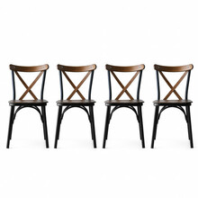 Toolide komplekt Kalune Design Ekol, 40 x 42 x 81 cm, pähkel, 4 tk