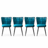 Toolide komplekt Kalune Design, 43 x 43 x 82 cm, sinine/must, 4 tk