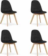 Toolide komplekt Hurtmeblowy Bora, must, 4 tk