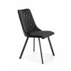 Söögitool Halmar K450, 47 x 58 x 85 cm, must