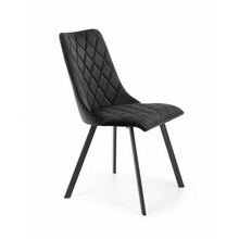 Söögitool Halmar K450, 47 x 58 x 85 cm, must