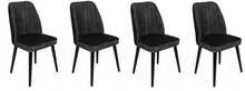 Toolide komplekt Kalune Design Alfa 437 V4, 49 x 50 x 90 cm, antratsiit/must, 4 tk