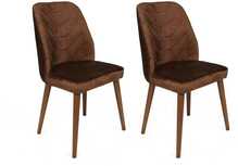 Toolide komplekt Kalune Design Dallas 556, 49 x 50 x 90 cm, pähkel/pruun, 2 tk